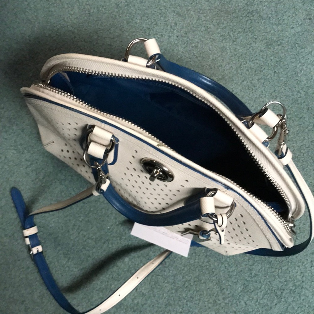 Coach “Prince Street” satchel leather handbag - Picture 4 of 6